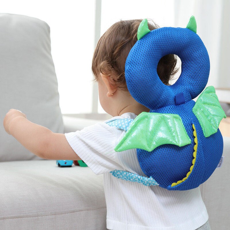 Useful New Baby Head Protection Pad Toddler Anti-fall Headrest Pillow Baby Neck Cute Wings Resistance Cushion Bedding Backpack