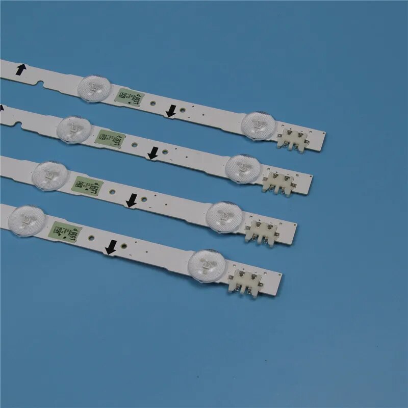 4 Piece LED Array Bars For Samsung UE32J5502AK UE32J5605AK UE32J5572SU 32 inches TV Backlight LED Strip Light Matrix Lamps Bands