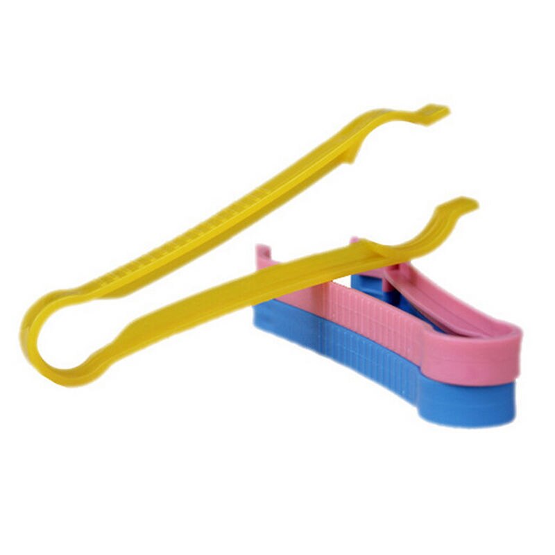 New 18cm Colorful Baby Bottle Tongs Feeder Feeding Milk Bottle Clamp Skid Bottle Clips Anti-slip Sterilized Forceps Color Random