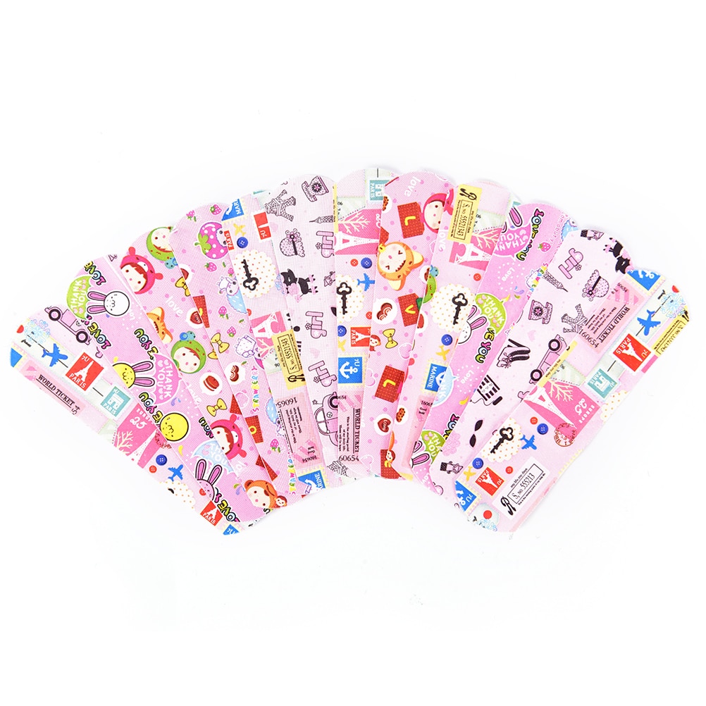 50Pcs First Aid Emergency Kit For Kids Children Skin Care Cartoon Band Aid Hemostasis Adhesive Bandages Waterproof Breathable
