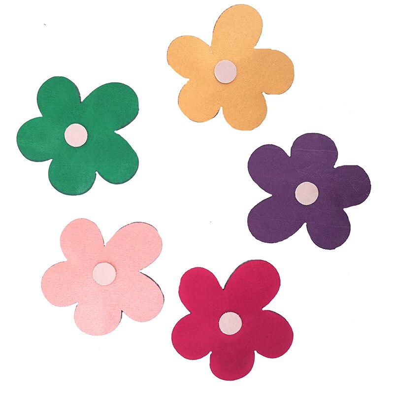 Cute Girls Pu Flower Hairgrips Hair clips Kids Childs Summer Candy Color hair bands Accessories Barrettes