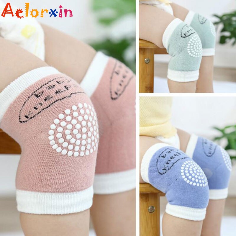 0-3 Years 1 Pair Newborn Baby Leg Warmers Anti Slip Baby Knee Guard Knees Protector Baby Crawling Knee Pads