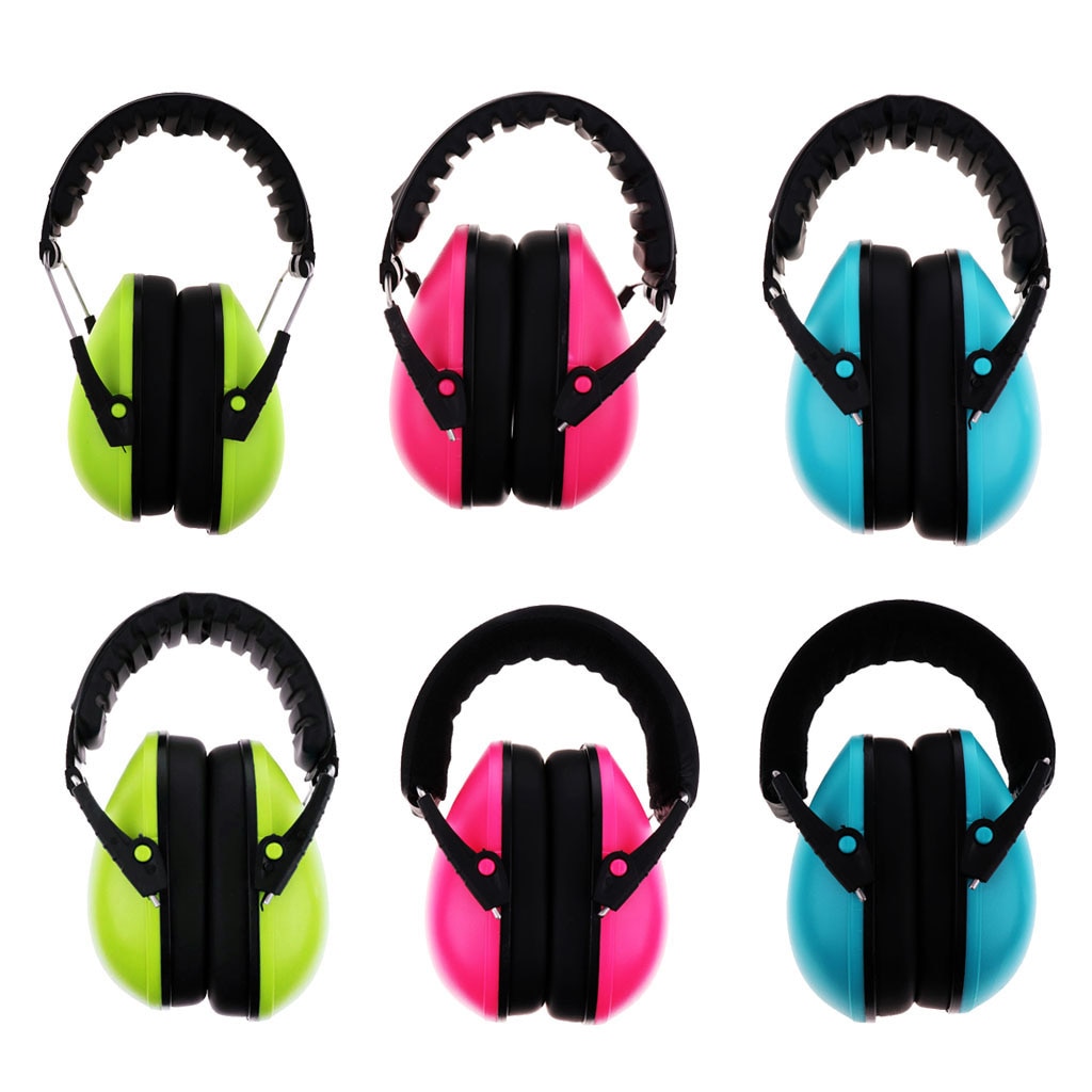 Kids Earmuffs Hearing Protection- Ear Defenders For Junior,Children, Kids - Adjustable Protector Noise Reduction Ear Muffs