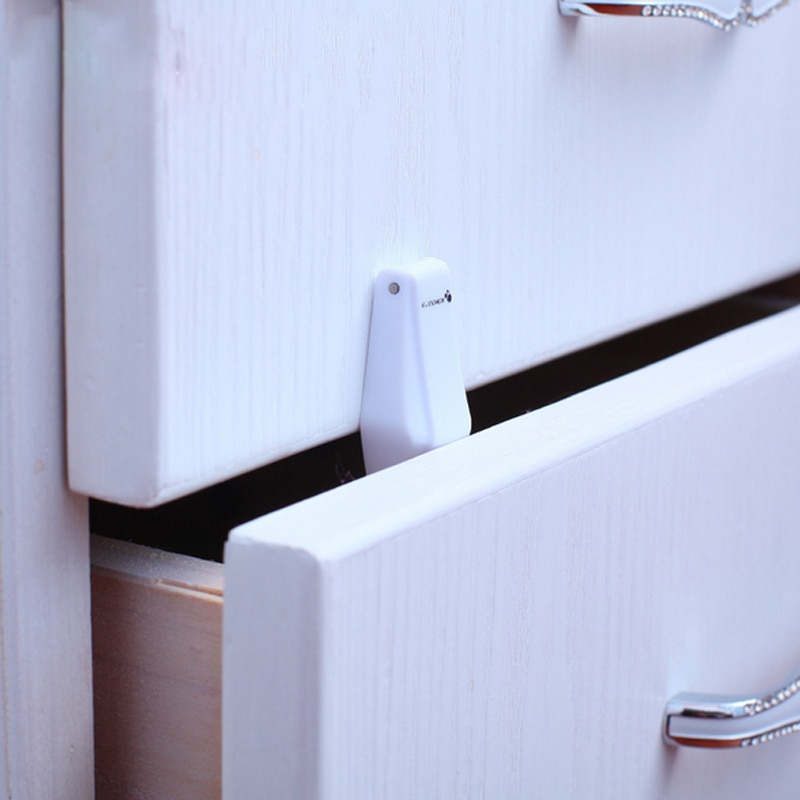 4pcs/Lot Baby Safety Drawer Locks Anti Pinch Hand Security Seguridad Infantil Kids Children Products