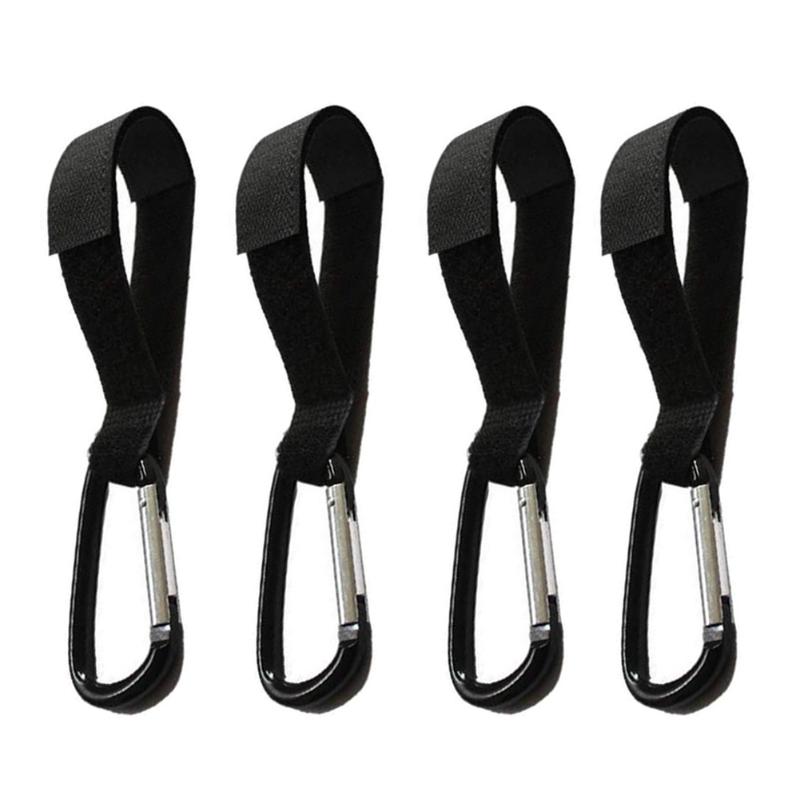 4/2pcs Stroller Hooks Wheelchair Stroller Pram Carriage Bag Hanger Hook Baby Strollers Shopping Bag Clip Stroller Accessories