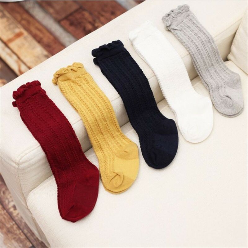 New 2020 Newborn Baby Toddler Knee High Cotton Cute Long Sock Boy Girls Leg Warmers Socks