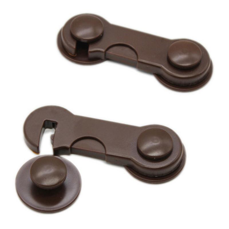5Pc/lot Cabinet Locks Lock Baby Protective Refrigerator Drawer Lock