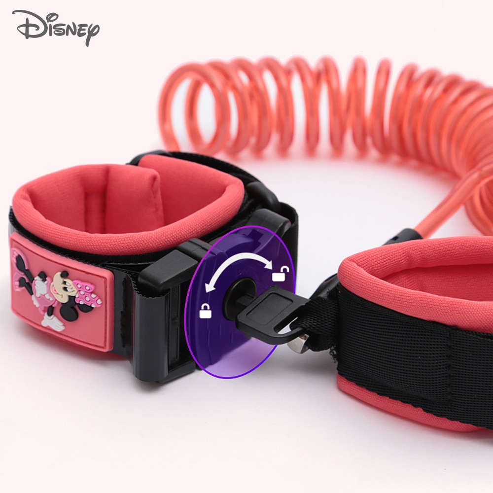 Disney Children's Traction Rope Baby Anti-lost Bracelet Anti-lost Rope 1.8 Meters Child Anti-lost Belt Child Safety Belt