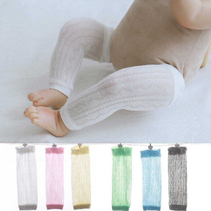 Baby Leg Warmers Lace Sock Newborn Girls Boy Knee High Long Leggings Kids Hollow Out Socks Summer Breathable Sock Anti-Mosquito