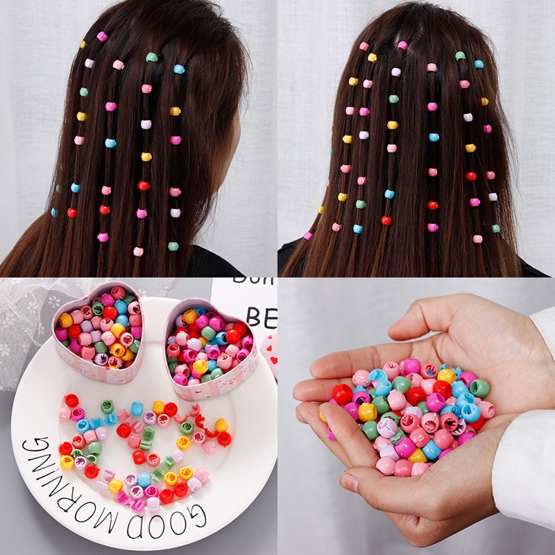 "Trendy Women Girls Colorful Small Hair Ornament Clips Headband Hairpins Sweet Hair Styles Ponytail Holder Hair Accessories