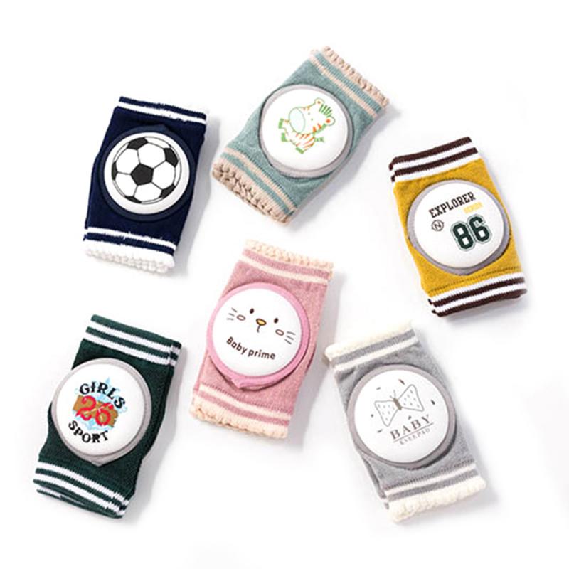 1 Pair Summer Mesh Baby Knee Pads Anti-slip Elbow Cushion Leg Warmer Baby Crawling Protector Accessory Knee Support Dropship