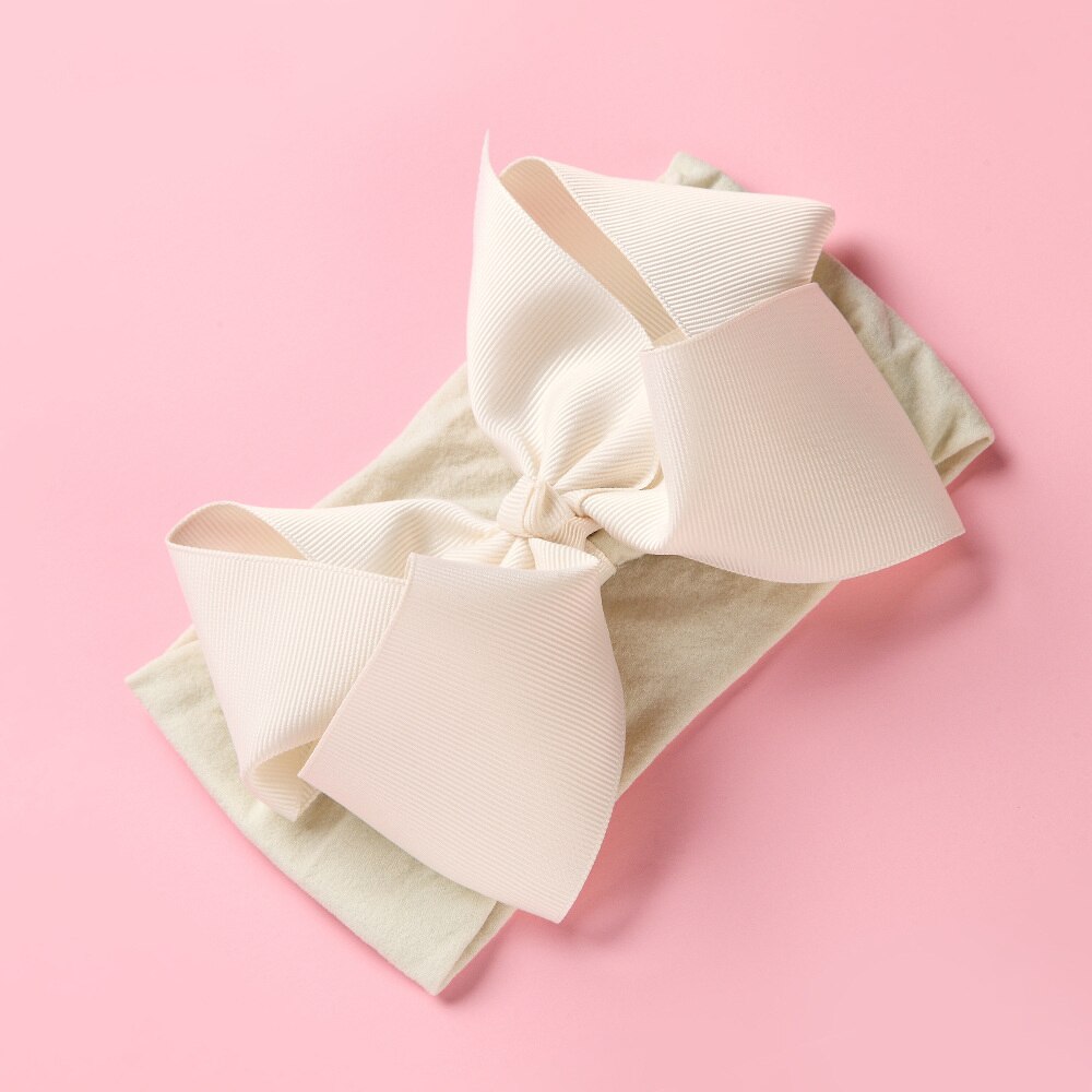 Children's headdress hair accessories diy children's elastic hair band bowknot European and American baby knitted hair