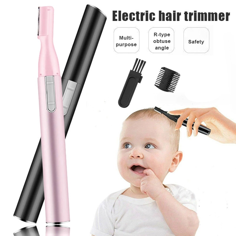 Mute Baby Electric Hair Trimmer Automatic Durable Safe Shaving Hair Tool for Infant AN88