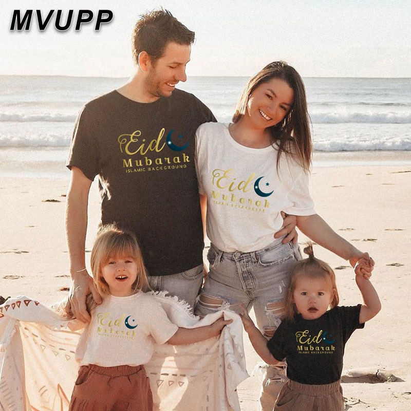 mommy and me summer T-Shirt Mother Daughter Parent-child Clothes father and son Girl Tops Family Matching Casual Shirt Outfits