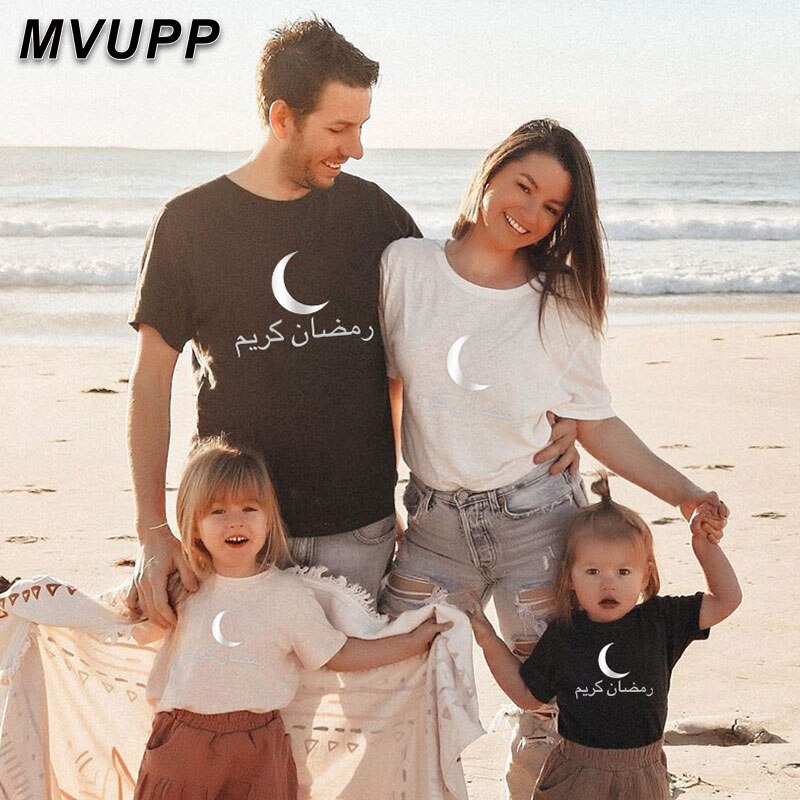 Fashion Casual O-Neck clothes look mommy and me matching family short sleeves outfits Daughter Cotton Tops baby girl t-shirt new
