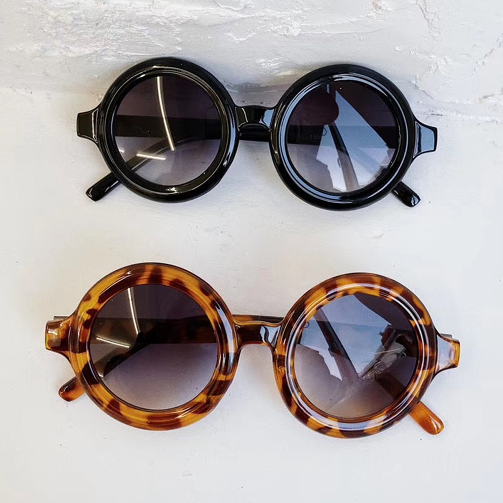 6 Colors Toddler Baby Accessories Kids Sunglasses Boy Girl Solid Leopard Sun Glasses Fashion Kid Eyeglasses Beach Eyewear