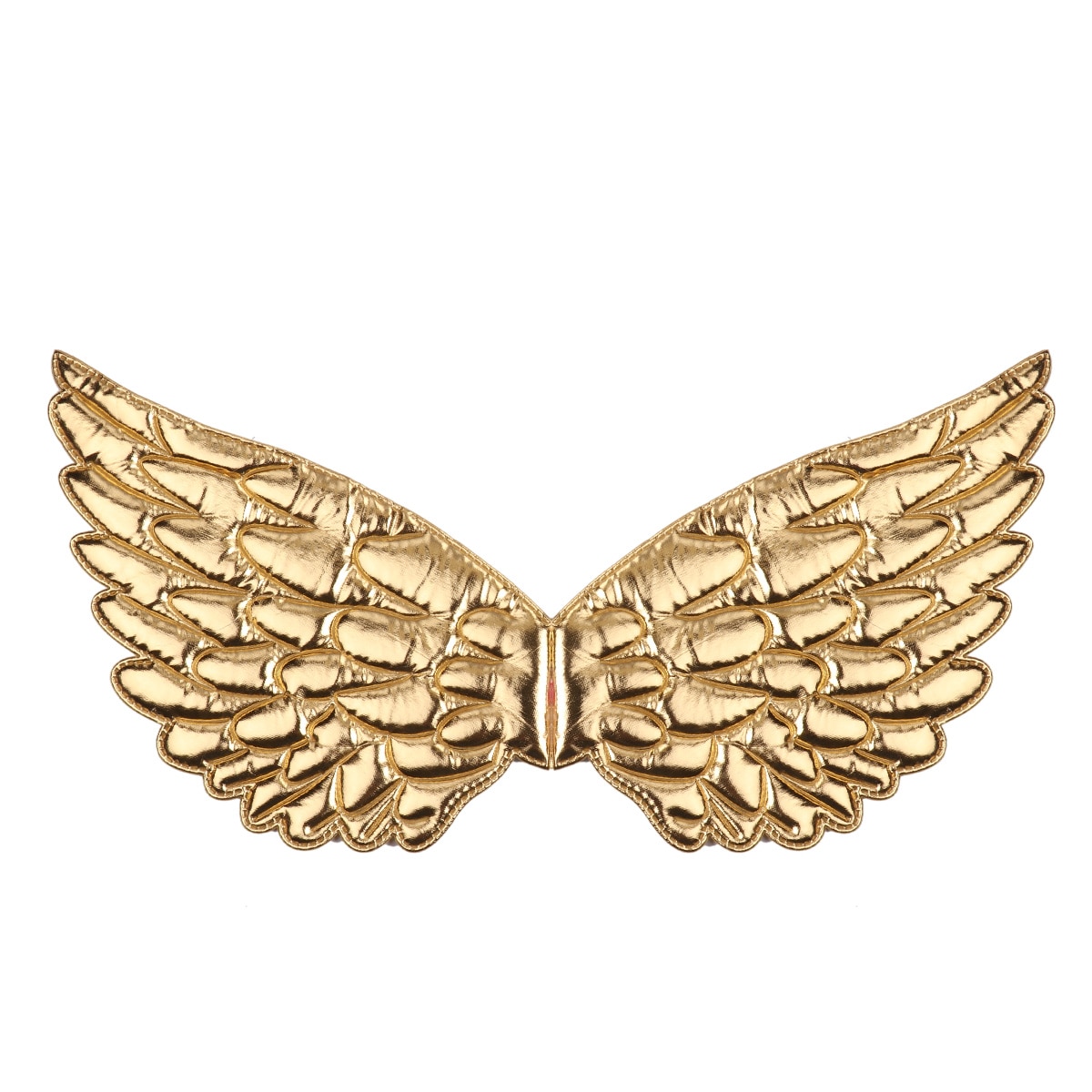 Girls Cosplay Angel Wings Glossy Metallic Wings for Photography Masquerade Halloween Cosplay Carnival Party Costume Accessory
