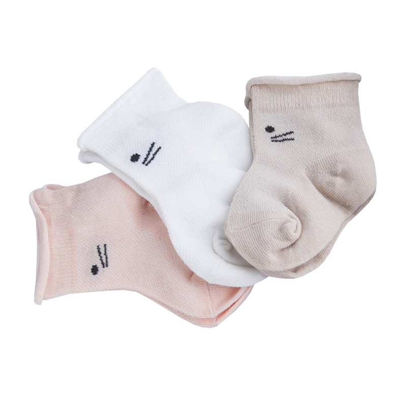 3Pair/lot New baby socks mesh newborn baby foot socks
