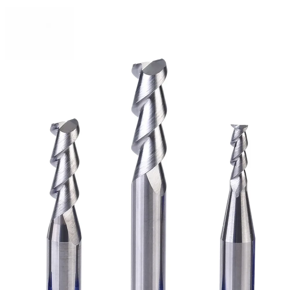 1pc 2 Nuten Fräser Fräser Wolfram legierung Schaft fräser CNC Schaft fräser Aluminium Fräser für