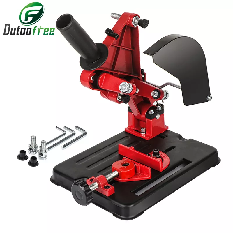 Universal Function Angle Grinder Stand Angle Grinder Bracket Holder Support for 100-125 Angle
