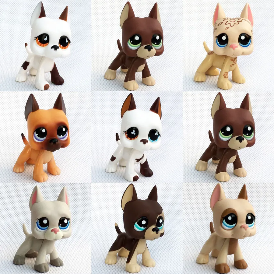 LPS CAT Original Littlest pet shop Bobble head toys great dane dogs #577 #750 #1493 #184 gifts