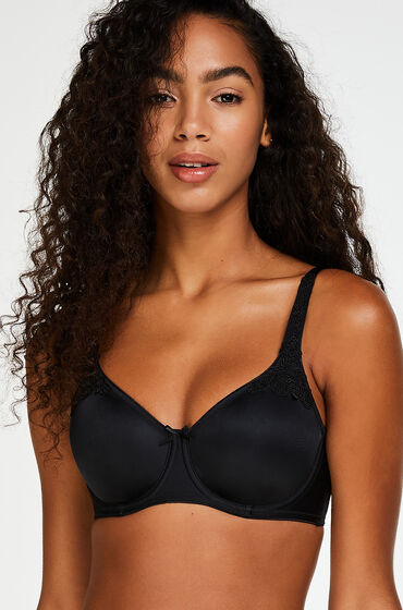 Hunkemöller Non-Padded Underwired Minimizer Bra Black