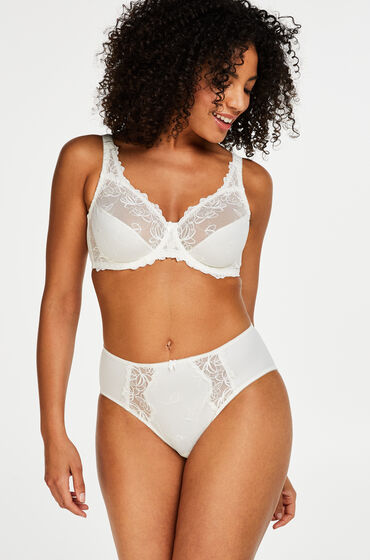 Hunkemöller Diva high knickers White