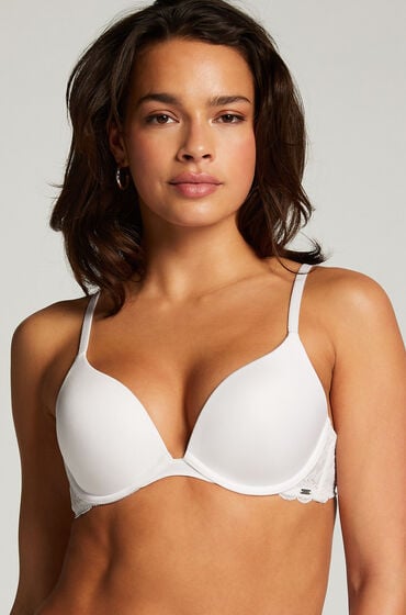 Hunkemöller Angie Padded Underwired Push-Up Bra White