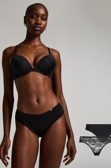 Hunkemöller 2-pack Angie Knickers Black