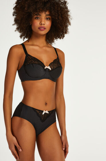 Hunkemöller Adalyn High Knickers Black