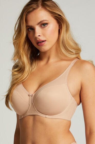 Hunkemöller Nina Non-Padded Underwired Minimizer Bra Beige