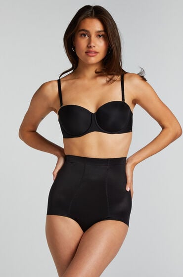 Hunkemöller Sculpting scuba high waisted brief Black
