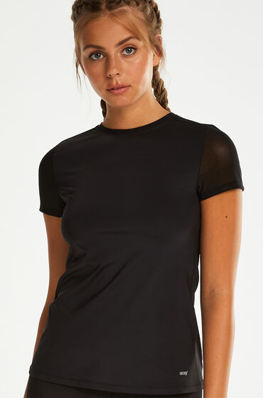 Hunkemöller HKMX Open Back Sports Shirt Black