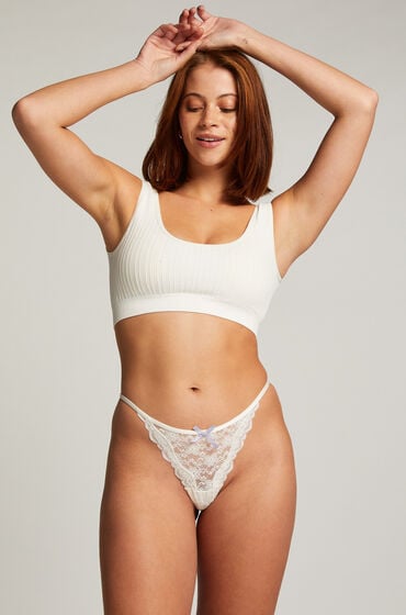 Hunkemöller Mini Thong White