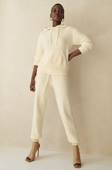 Hunkemöller Premium Fluffy Joggers White