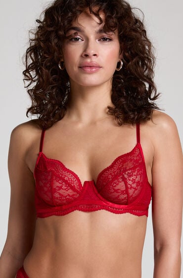 Hunkemöller Isabelle Non-Padded Underwired Bra Red