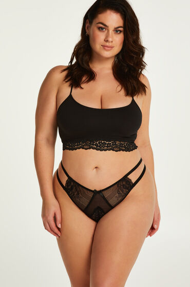 Hunkemöller Maarya Curvy Thong Black