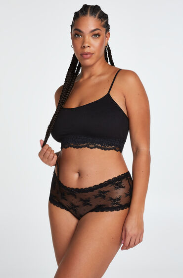Hunkemöller Brazilian V-shape Curvy Black