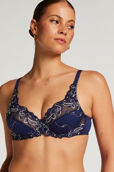Hunkemöller Diva Non-Padded Underwired Bra Blue