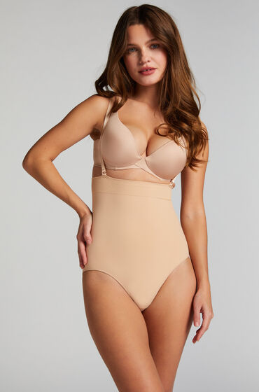 Hunkemöller Seamless Enhancing High Waisted Knickers Beige