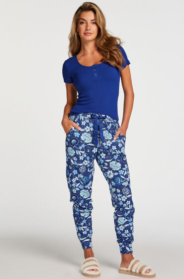 Hunkemöller Tall Jersey Pyjama Pants Blue