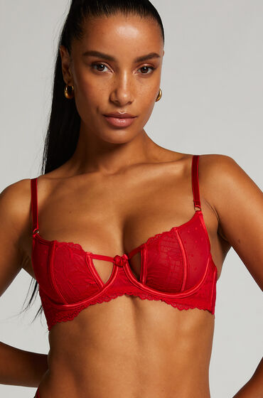 Hunkemöller Lulu Non-Padded Underwired Bra Red