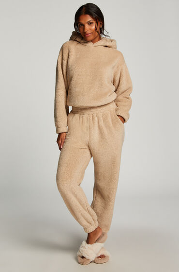 Hunkemöller Snuggle Fleece Joggers Beige