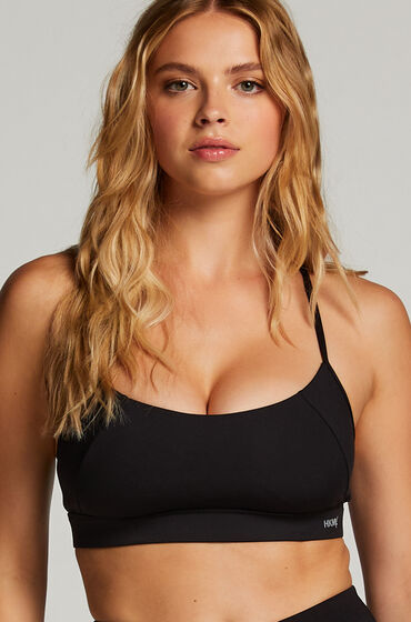 Hunkemöller HKMX The Nadi sports bra level 1 Black
