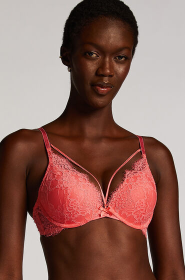Hunkemöller Arabella Padded Push-Up Underwired Bra Pink