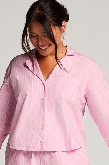 Hunkemöller Long Sleeve Cotton Jacket Pink