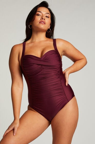 Hunkemöller Shaping Ocean Swimsuit Purple