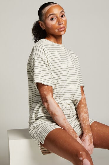 Hunkemöller Cotton shorts White