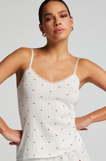 Hunkemöller Cami lace top White