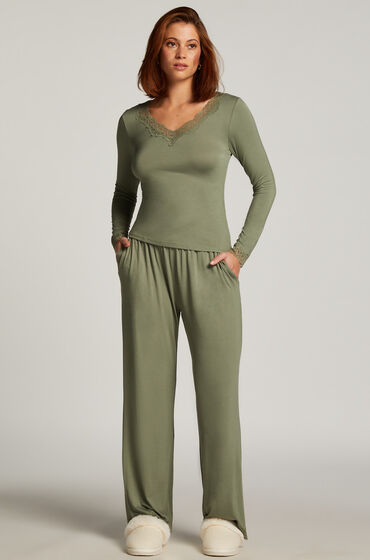 Hunkemöller Pajama Set Green